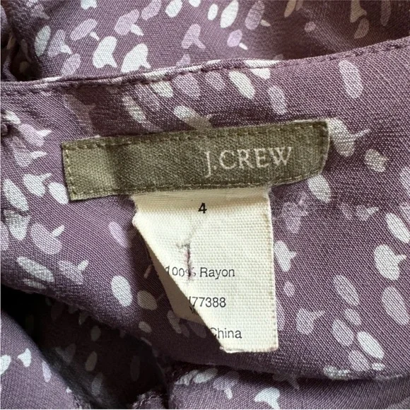 J Crew Purple Dress - Picture 7 of 7
